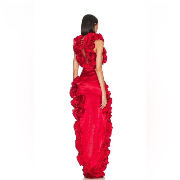 Bronx and Banco Scarlet Ruffle Dress - Picture 3 of 14